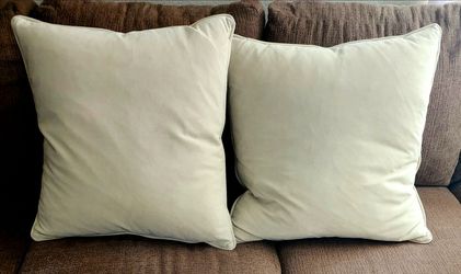 Suede Pillow - Off White