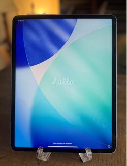 iPad Pro 12.9” 5th Gen 256GB – Wi‑Fi + Cellular – Silver – Excellent