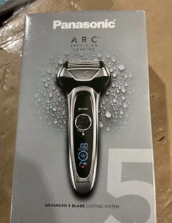 Panasonic Arc 5 Silver Shaver 