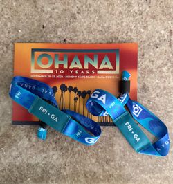 Ohana Music Festival- 2 GA tickets for 9/25