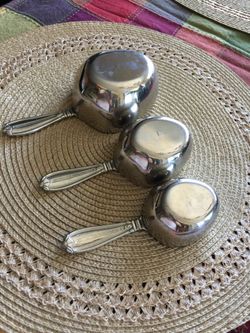 Princesshouse set of 3 .. stainless steel measuring cups