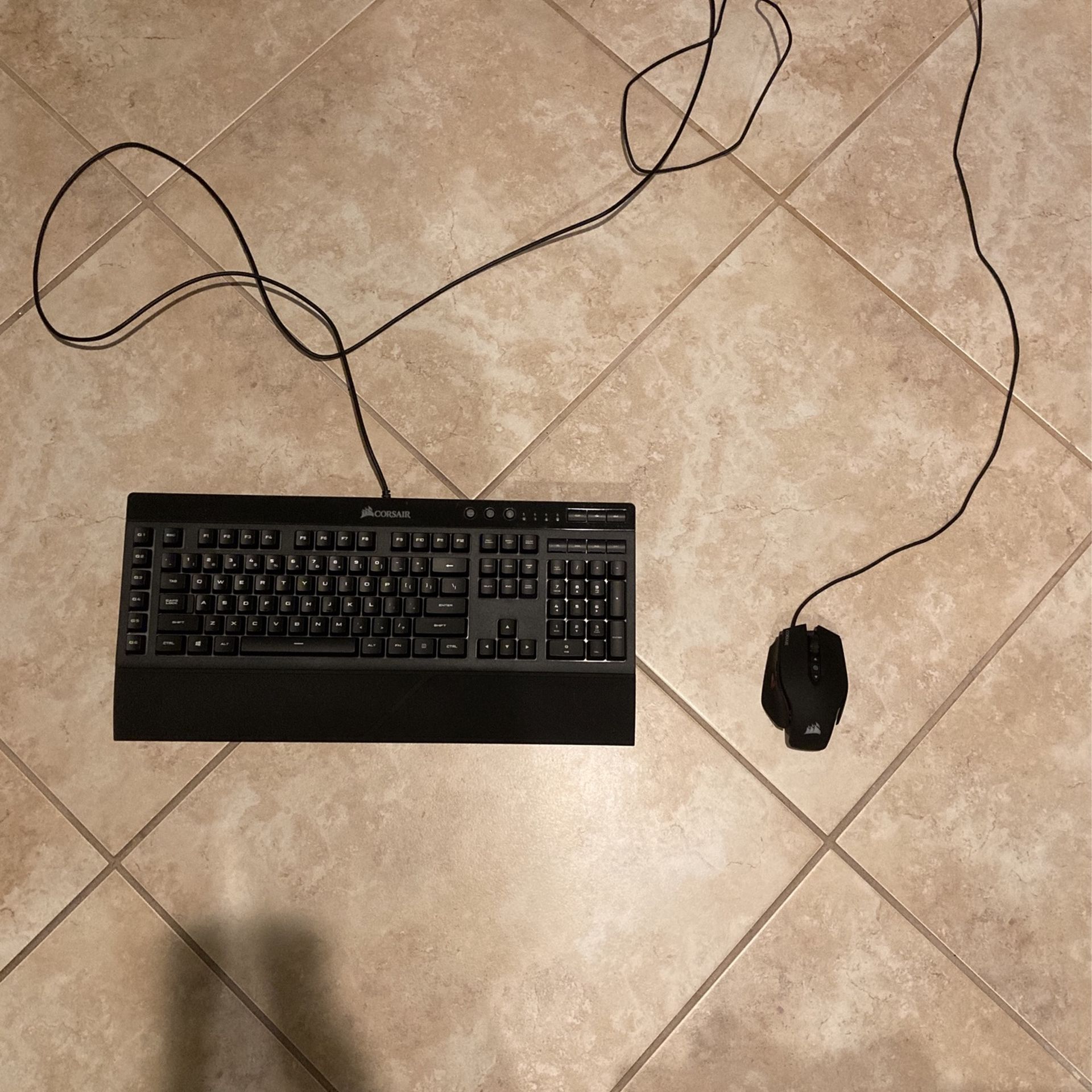 Corsair Gaming Mouse and Keyboard