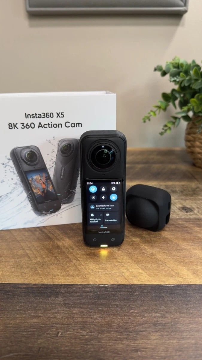 Insta360 X5 8K 360 Pocket Action Video Camera