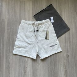 Light Grey Essentials Shorts