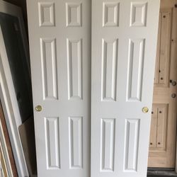 New Sliding Closet Door 48x 80 6 Pnls Text All The Hardwere