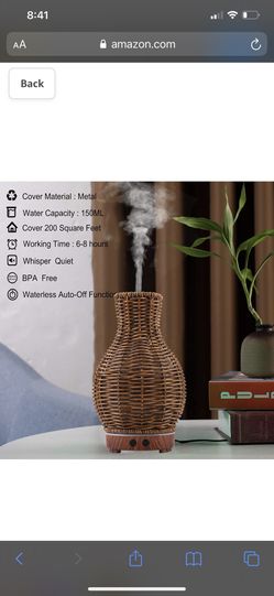 Diffuser Humidifier LED