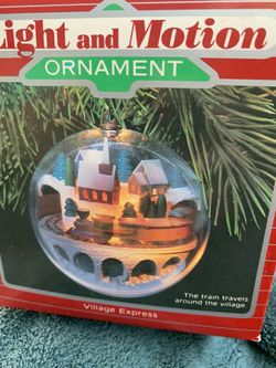 Village Express Hallmark Ornament From 1986