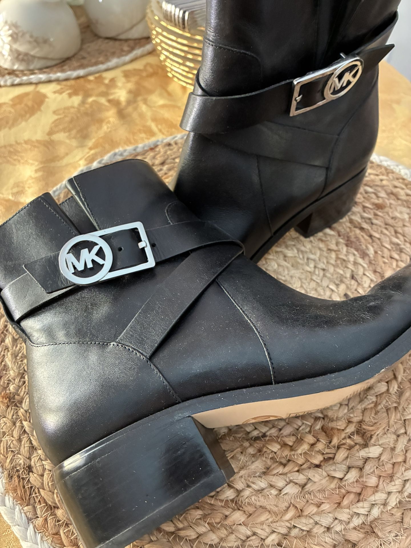 Boots MK Leather, Sz 7
