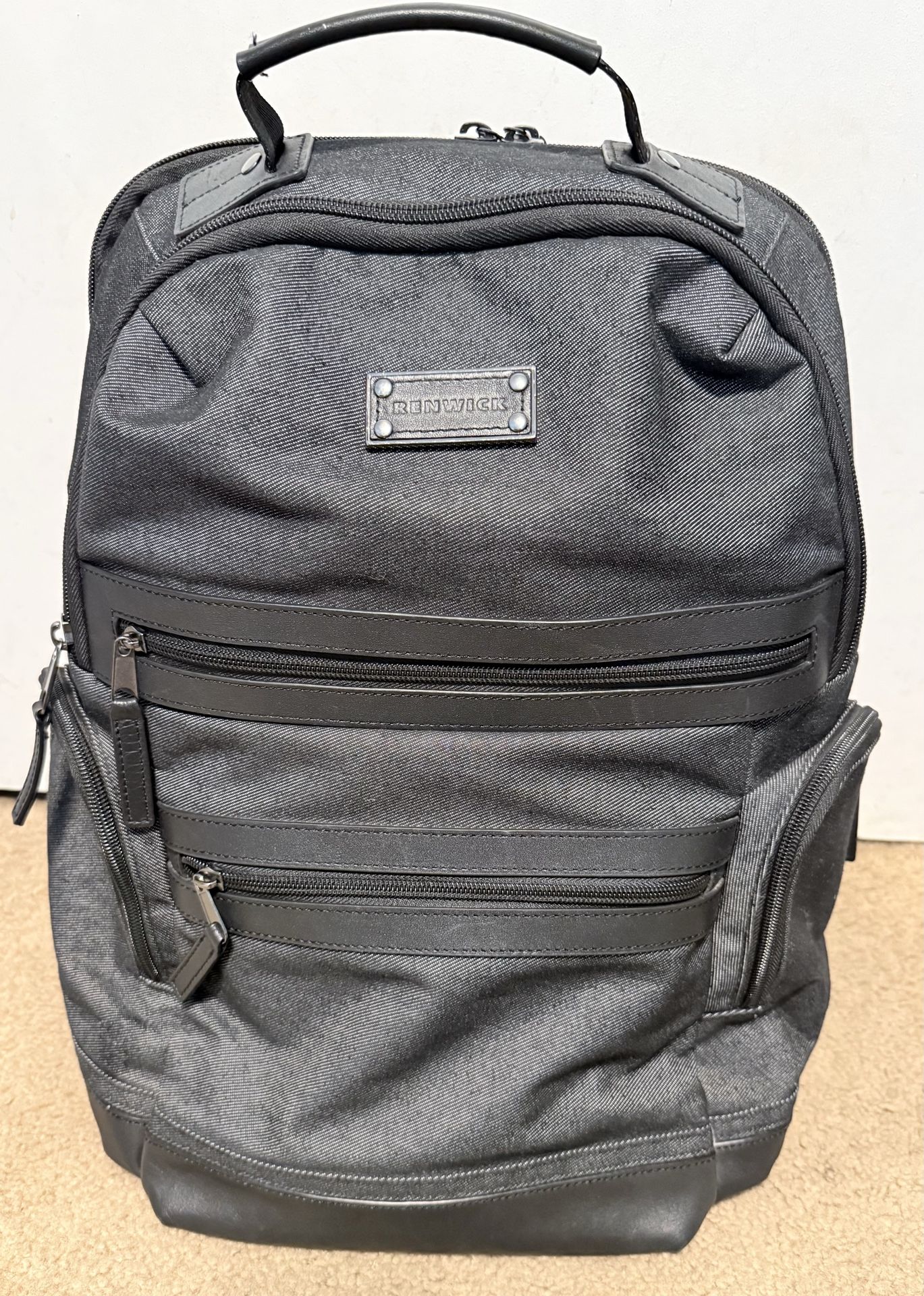 Renwick Business Backpack Expandable RFID block