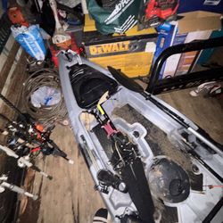 11 foot , pedal drive kayak