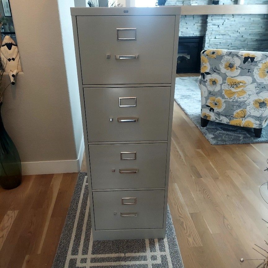 Hon Brand 4 Drawer Steel Filing Cabinet