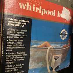 New In Box Vintage Whirlpool Bath Attachment
