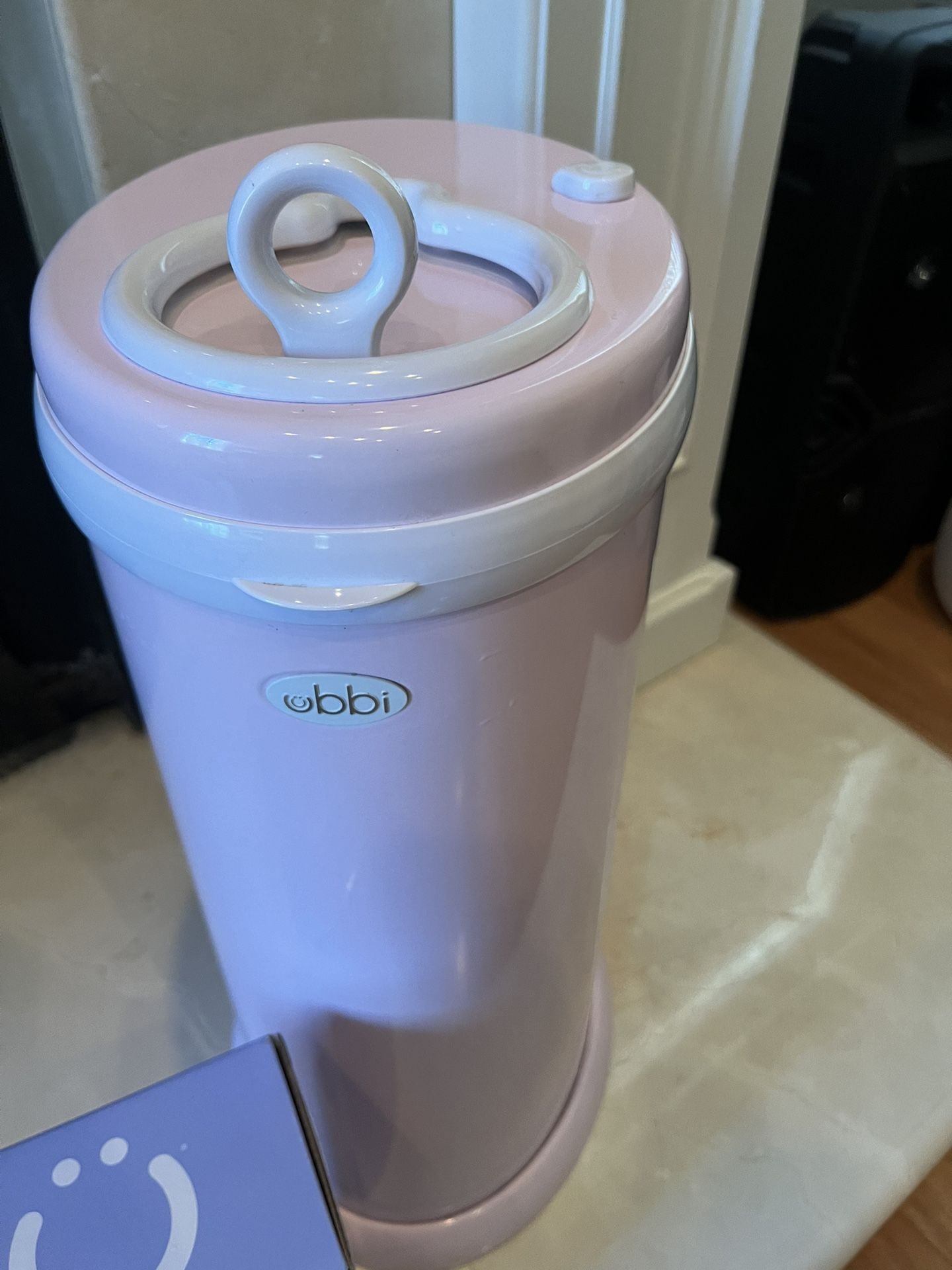 Ubbi Diaper Pail / Blush Pink