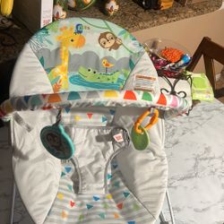 Baby Bouncer, Baby Chair And Baby Tub 