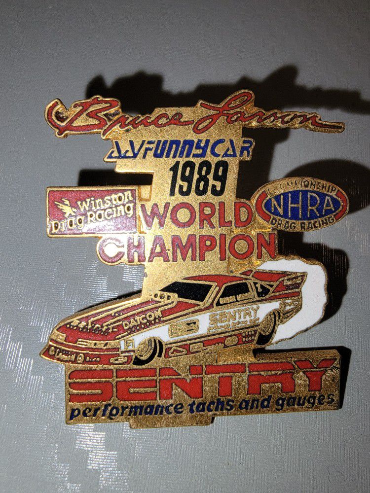 1989 World Championship Funny Car Lapel Pin