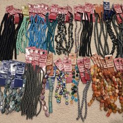 Lot of Assorted Bead Strands 3