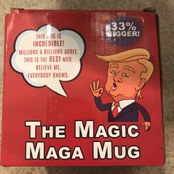 Donald Trump Magic Mug Add Hot Water To See Hidden  Message 