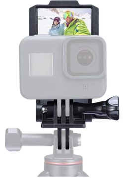 Selfie flip mirror for GoPro 8