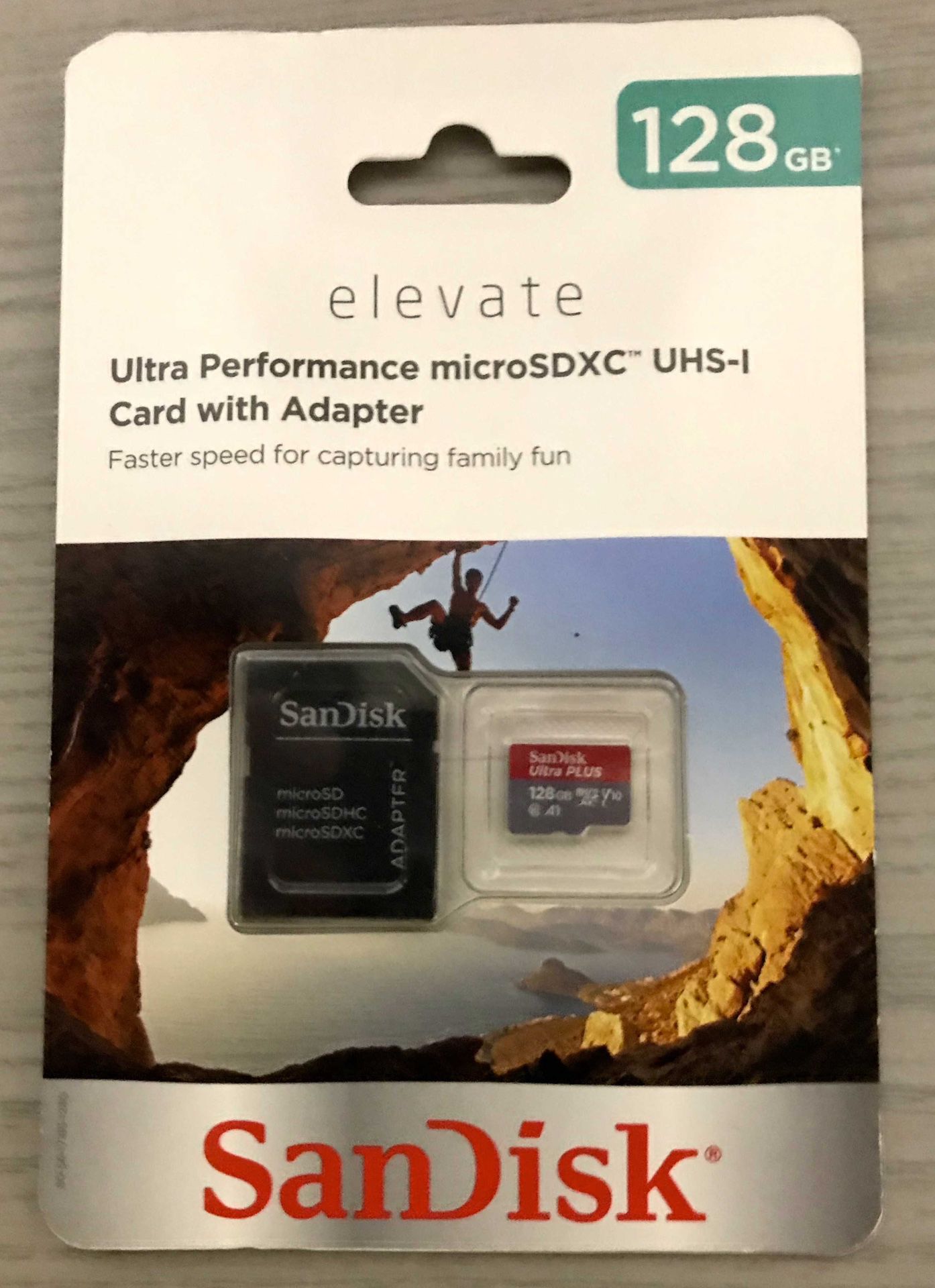 SanDisk 128GB Ultra Performance Micro SDXC UHS-1 Card with Adapter - NEW UNOPENED