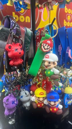 Super Mario Character and other Keychains