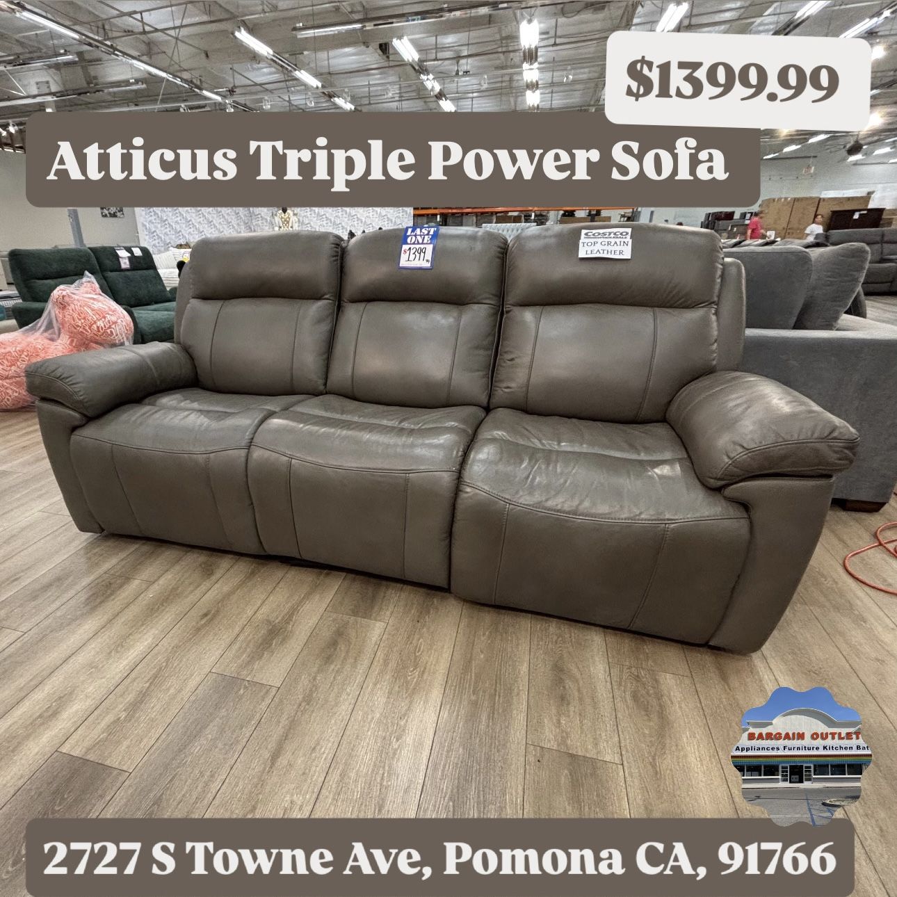 Atticus Triple Powered Sofa