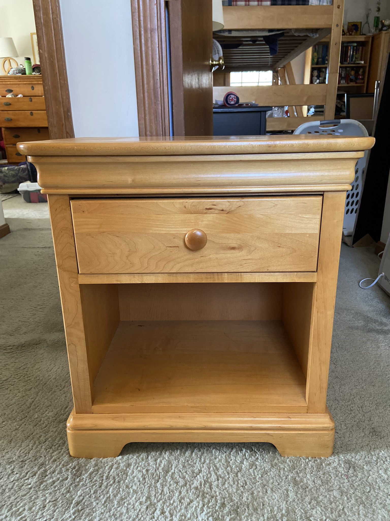 Beautiful Solid Wood Night Stand