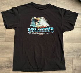 Amusement Park T-shirt Twisted Colossus Rollercoaster Six Flags Magic Mountain