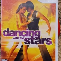 Dancing With The Stars Wii Video Game Dance Nintendo Manual Disc