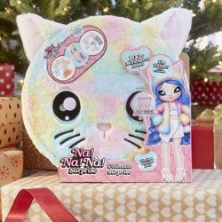 Only 2 left Na! Na! Na! Ultimate Surprise Rainbow Kitty New Taller Doll 100+ Mix