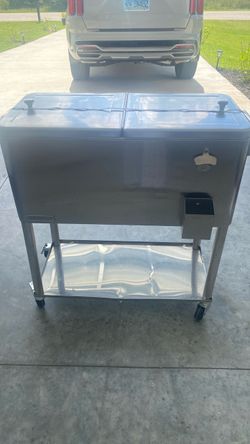 Stainless steel cooler wheels