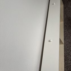 White Trundle Storage Drawer 