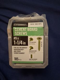 Everbilt  Cement Board screws