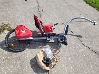 New Weehoo TURBO Bike Trailer bought and not used - $140 FIRM