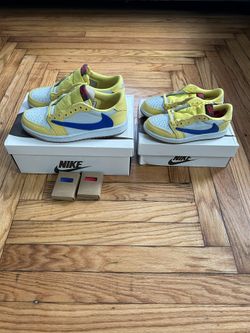 Jordan1 Low Og Sp Travis Scott Canary 7.5 Women’s 