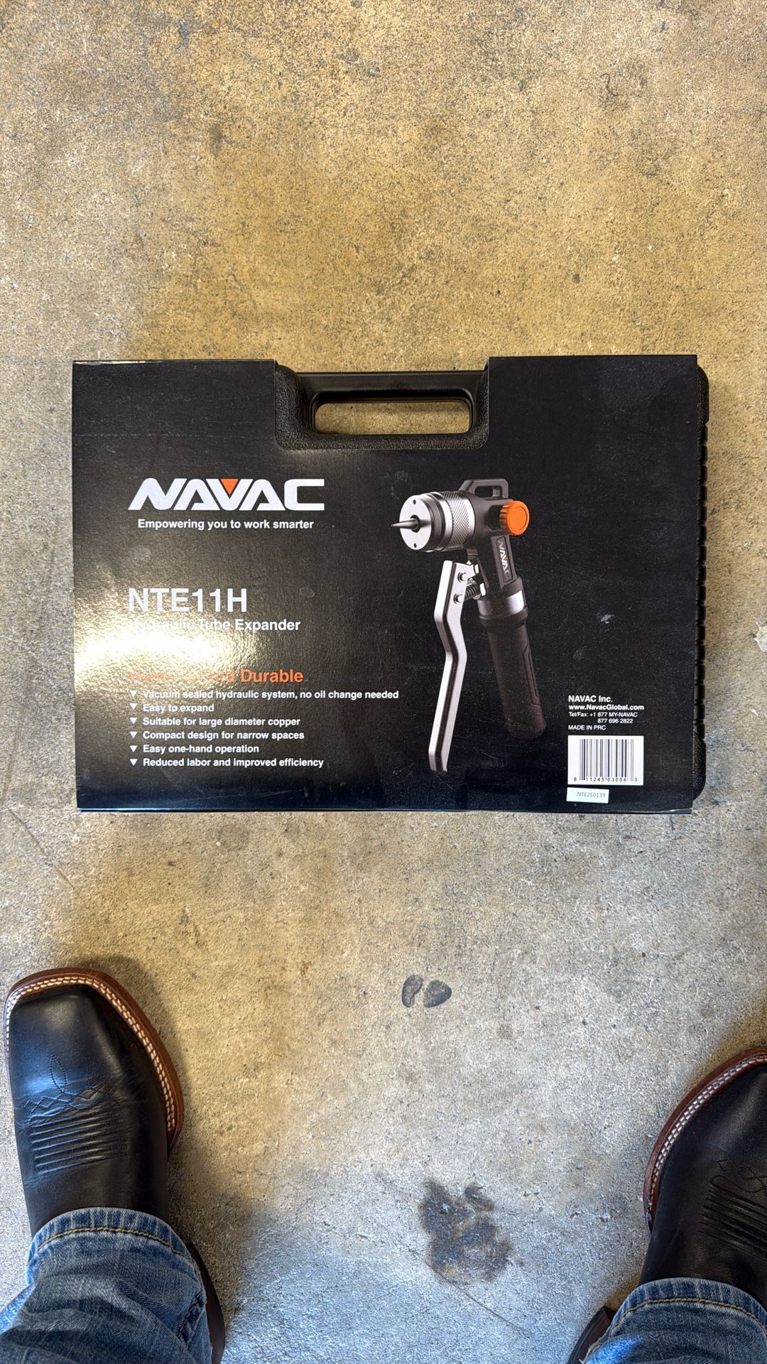 Navac Hydraulic Tube Expander 