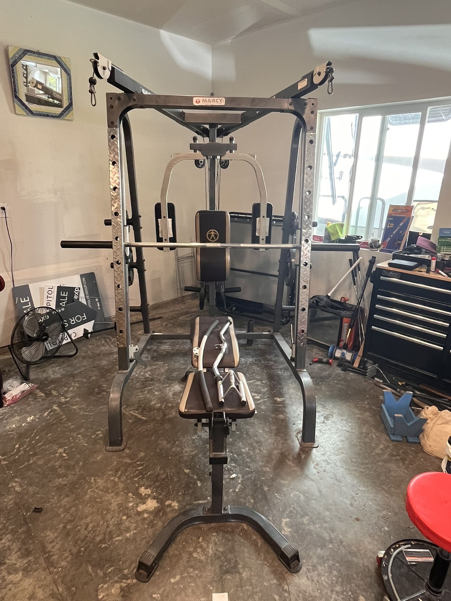 Marcy Home Gym And Free Weights