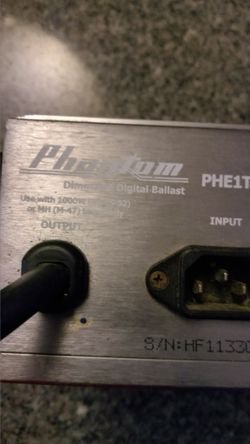 Phantom Dimmable Ballast 