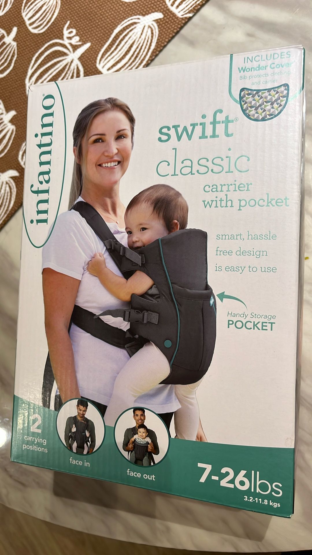 infantino swift classic carrier