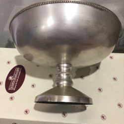 Potetery Barn Antique Silver Compote