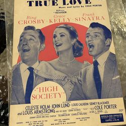 Bing Crosby Frank Sinatra And Grace Kelly 