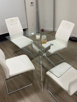 Table and chairs