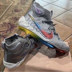 Nike Alpha Huarache NXT “Moon Silver” Men's Baseball Cleats - Limited!! (Size: 12.5)