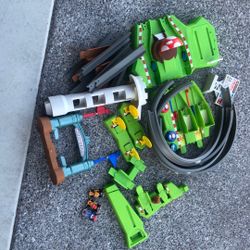 Mario car race track for kids