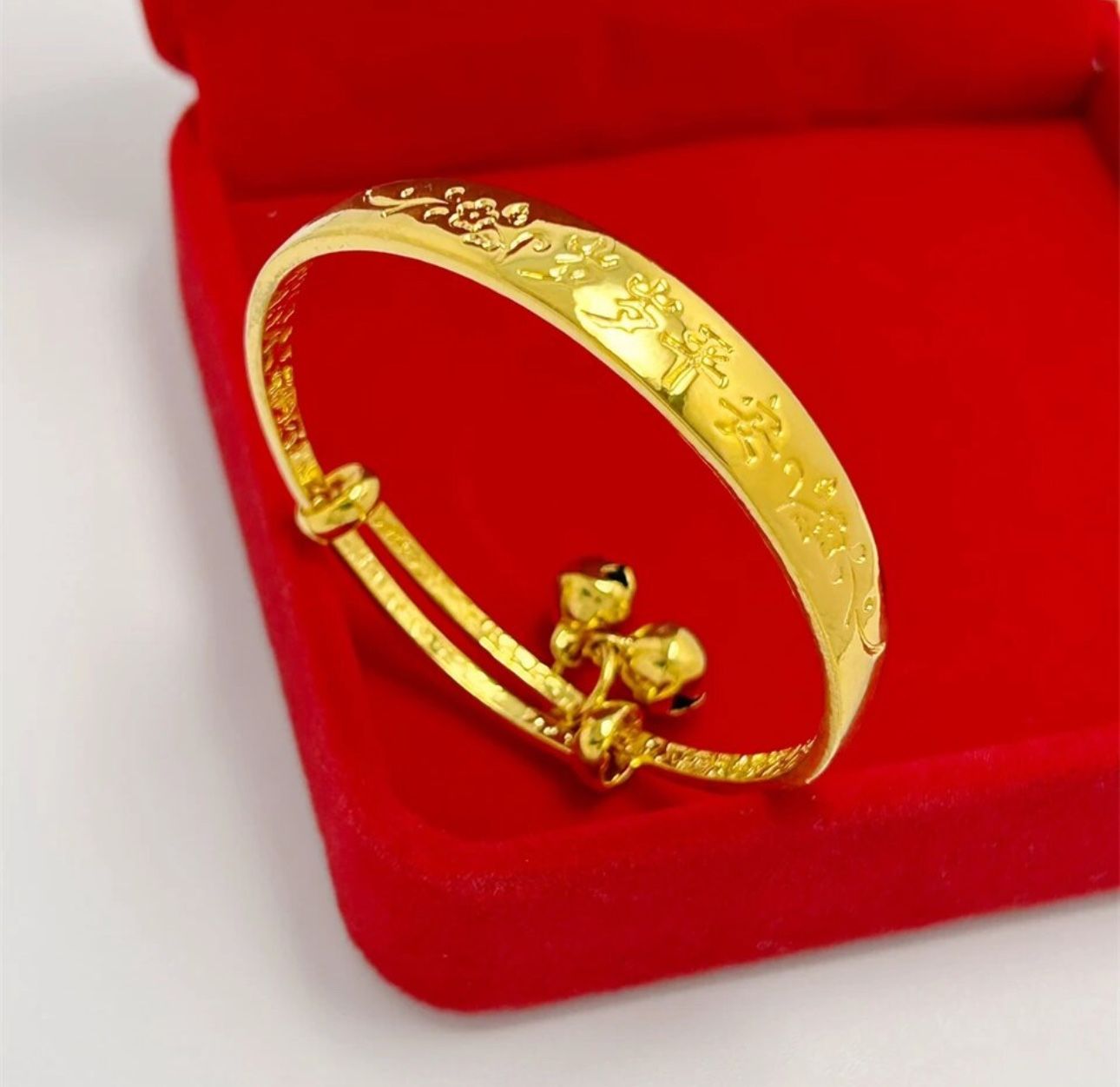 24K Gold Plated Baby Bangle