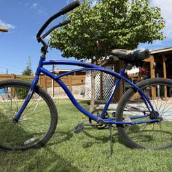 Micargi Single Speed 26 Inch Blue