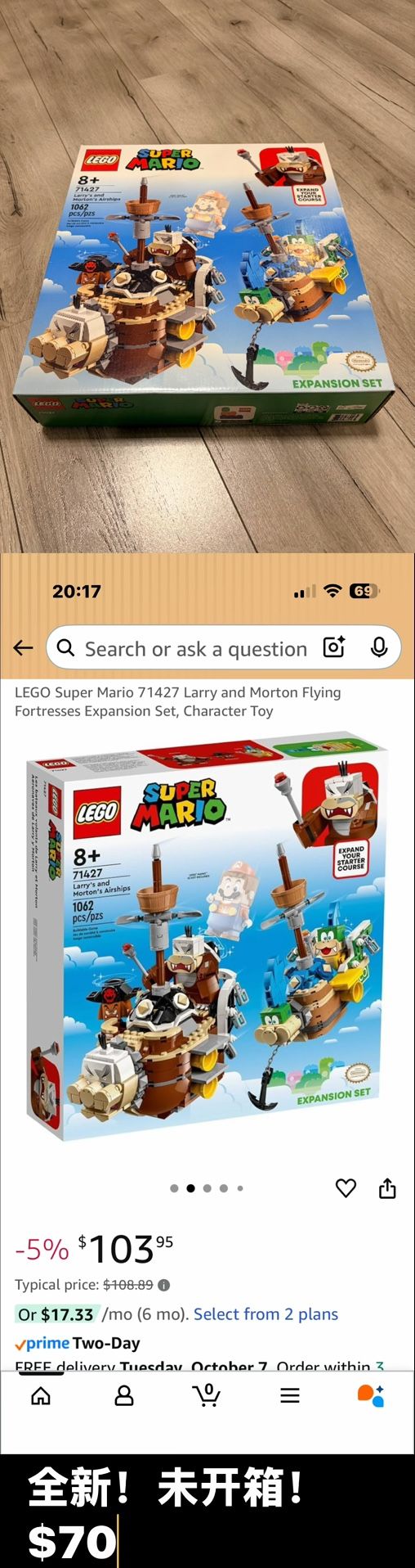Lego super mario