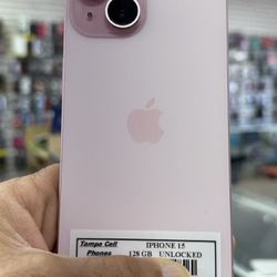 iPhone 15 Unlocked 128 gb excellent condition! $500