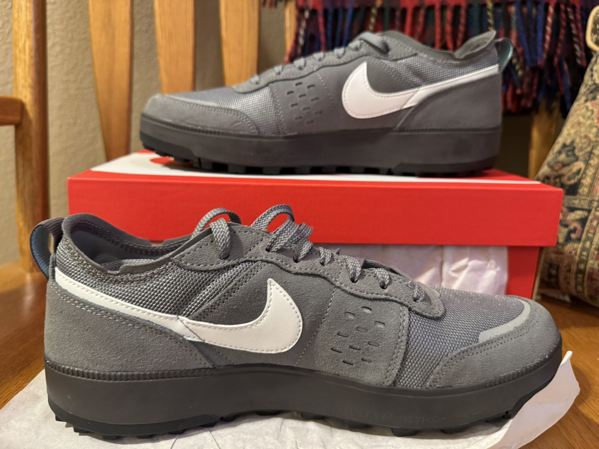 Size 11 - Nike City C1ty Smoke Grey - Brand New
