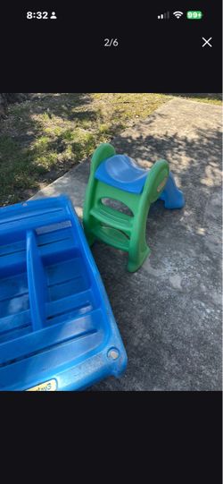 Baby slide and rocker