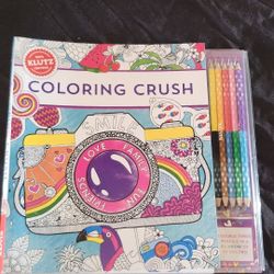 Klutz Coloring Crush Art Kit New Unused